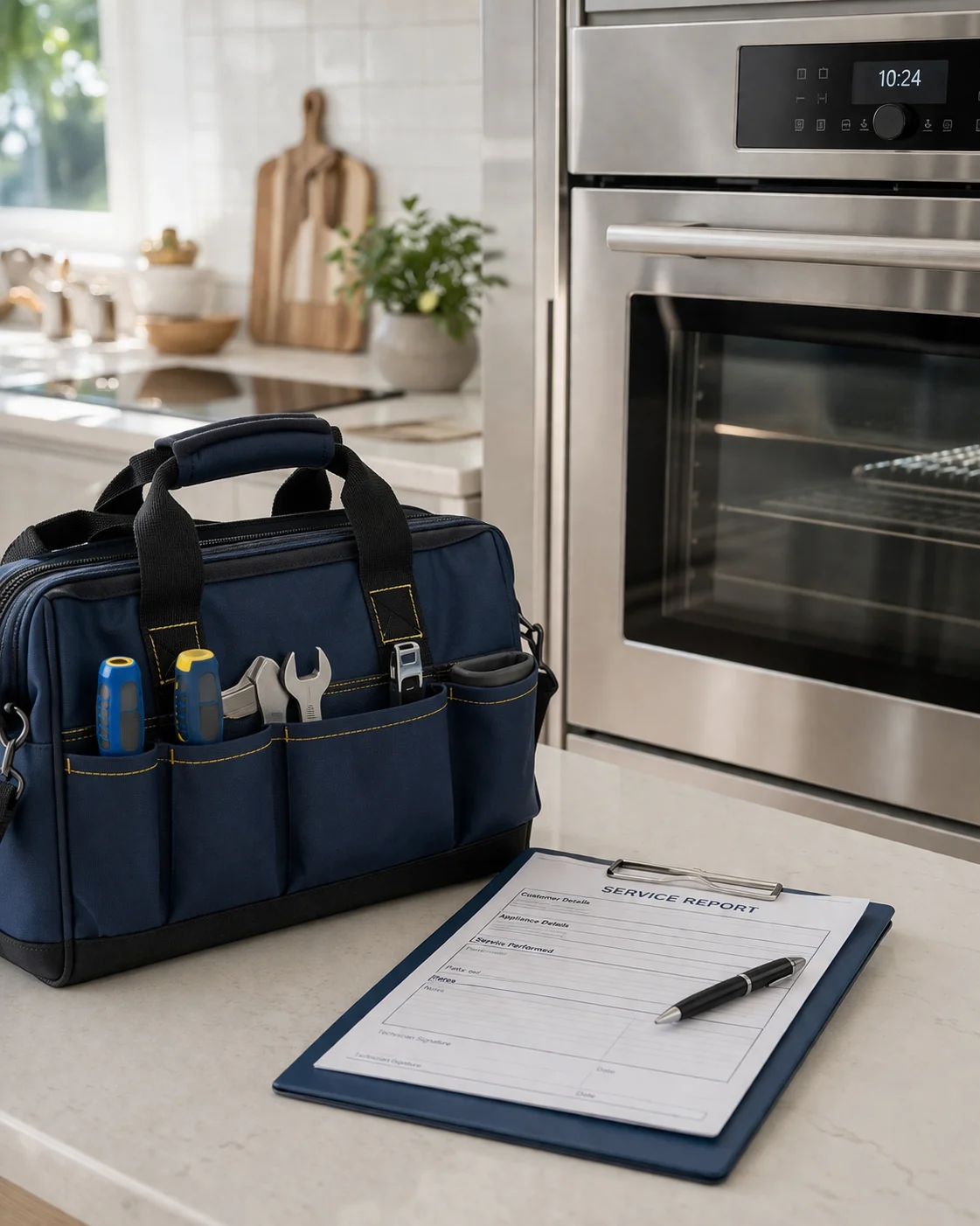 Friendly Appliance Repair Technician